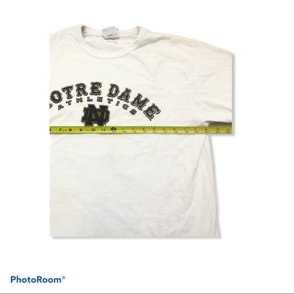 COPY - Vtg Champion Notre dame athletics shirt flaw large - Picture 6 of 11